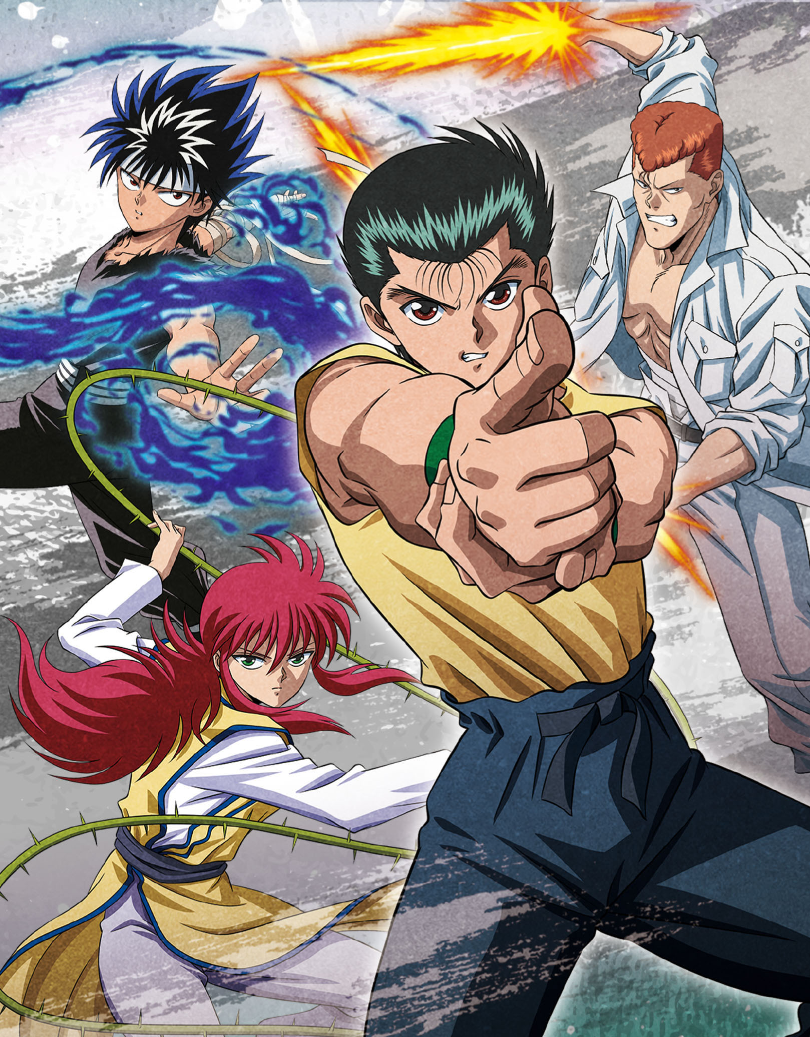 Yu Yu Hakusho TV Anime Series LD 4BOX 28LaserDisc 4Book 4card Set Japan  Anime