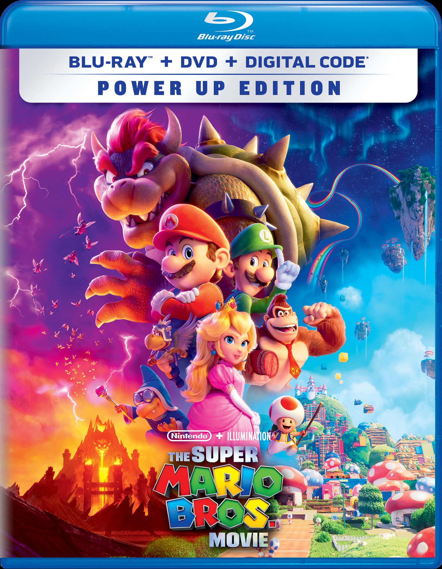 Super Mario Bros.: The Movie Limited Edition Steelbook Blu-ray releasing on  Feb. 13th, The GoNintendo Archives