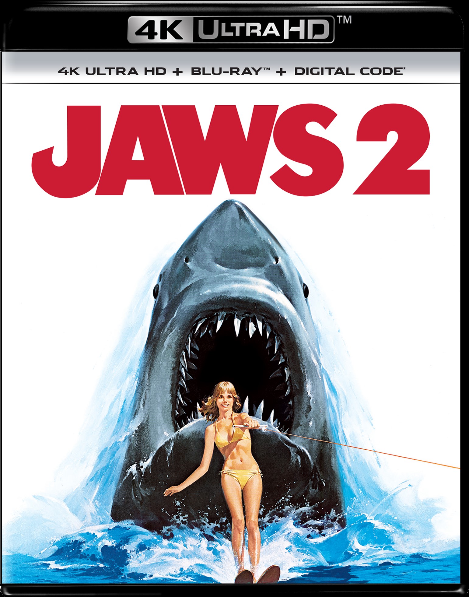 Jaws 2 (4K Ultra HD + Blu-ray) - UHD [ 1978 ]  - Thriller Movies On 4K Ultra HD Blu-ray - Movies On GRUV