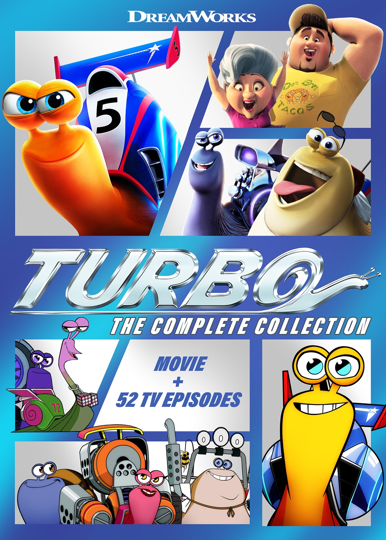 Turbo: The Complete Collection (Box Set) - DVD [ 2013 ]  - Animation Movies On DVD - Movies On GRUV