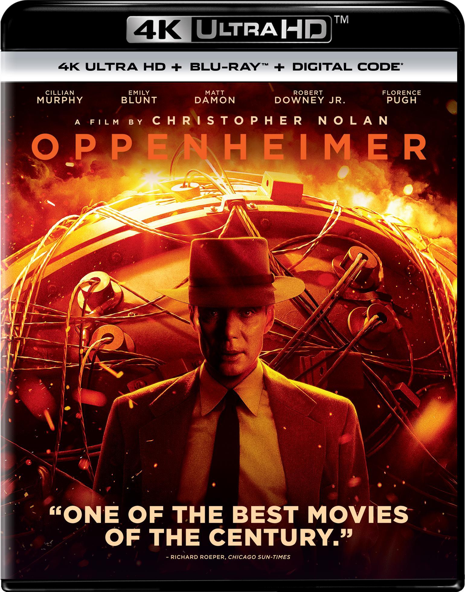Oppenheimer (4K Ultra HD + Blu-ray + Bonus Blu-ray) - UHD