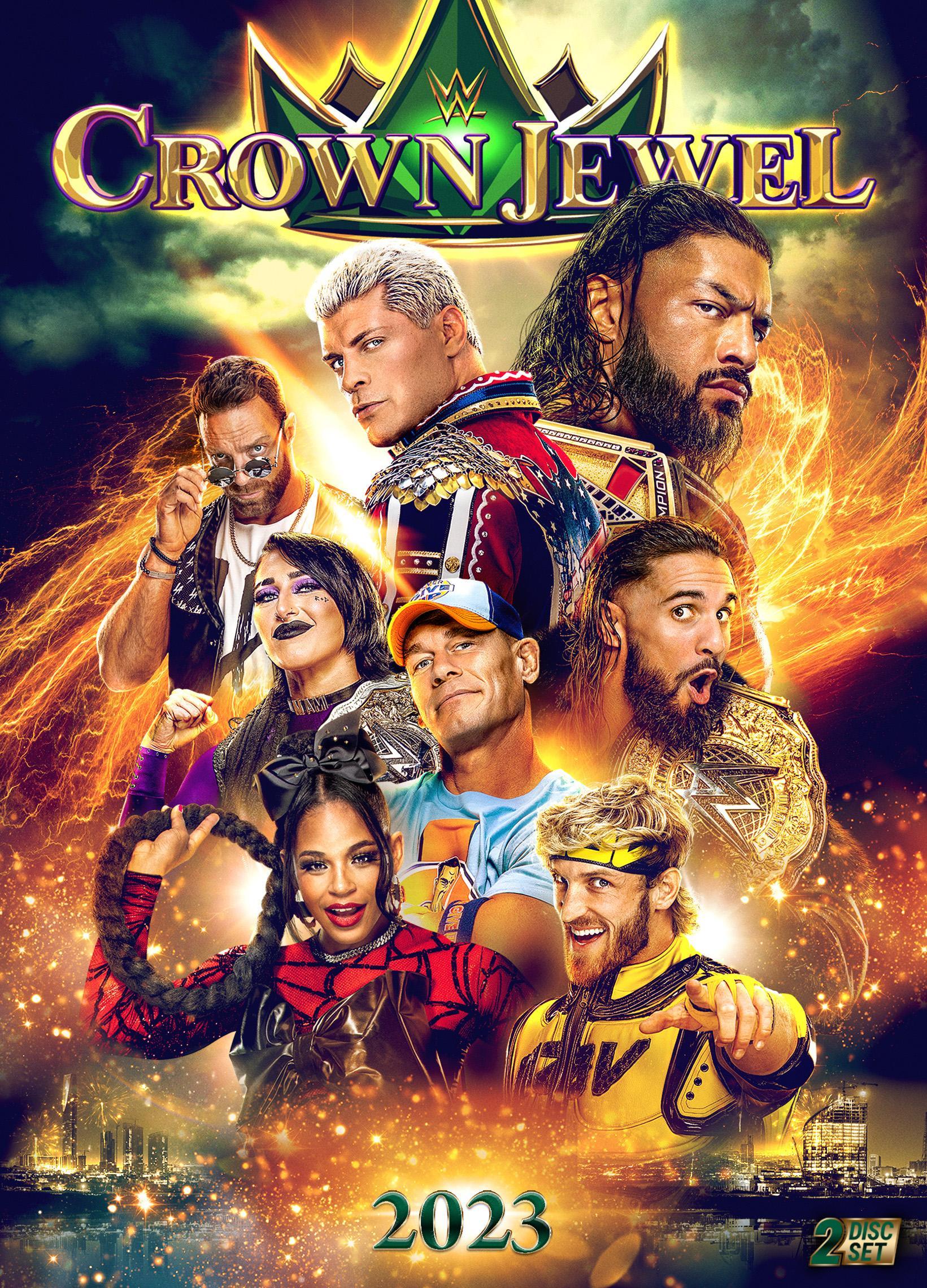 WWE: Crown Jewel 2023 - DVD   - Wrestling Sport On DVD