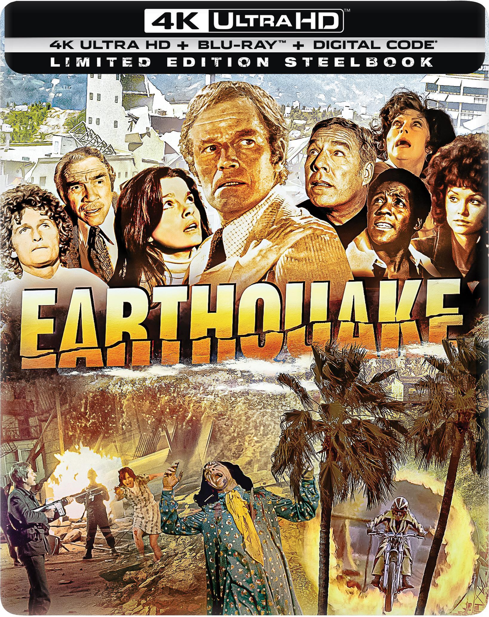 Earthquake (Limited Edition 4K Ultra HD Steelbook + Blu-ray + Digital) [UHD]