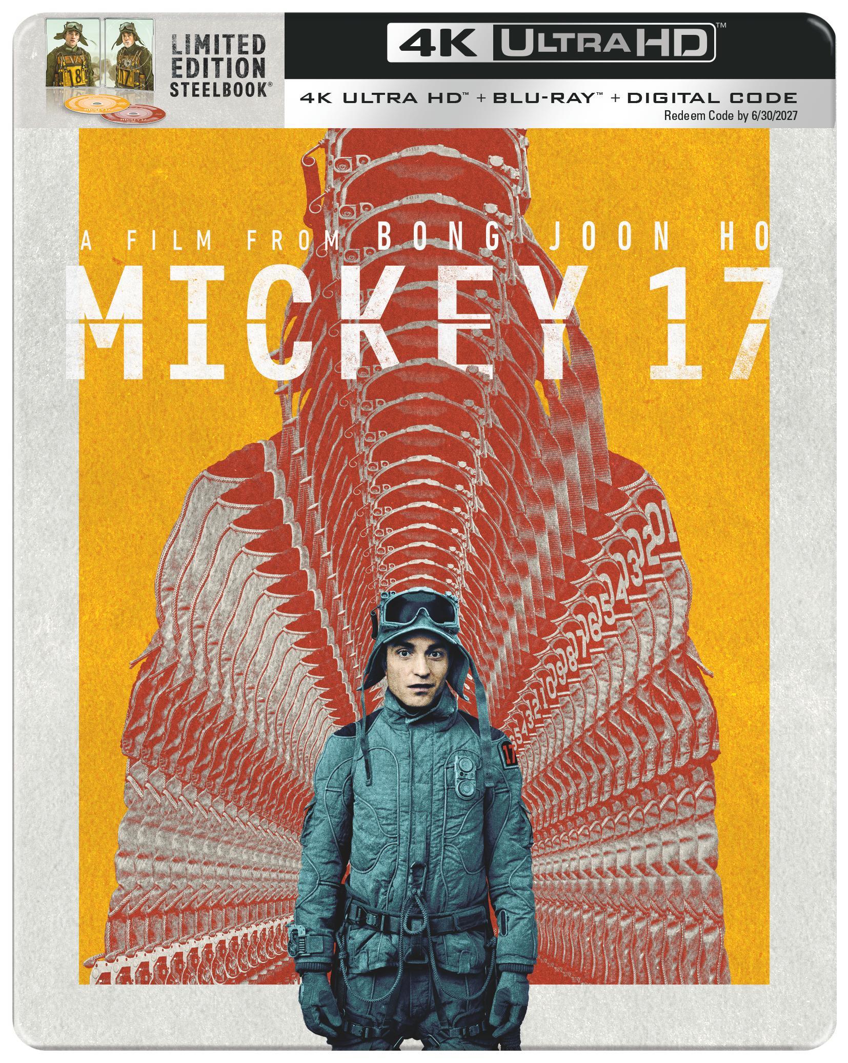Mickey 17 (Limited Edition 4K Ultra HD Steelbook + Blu-ray) [UHD]