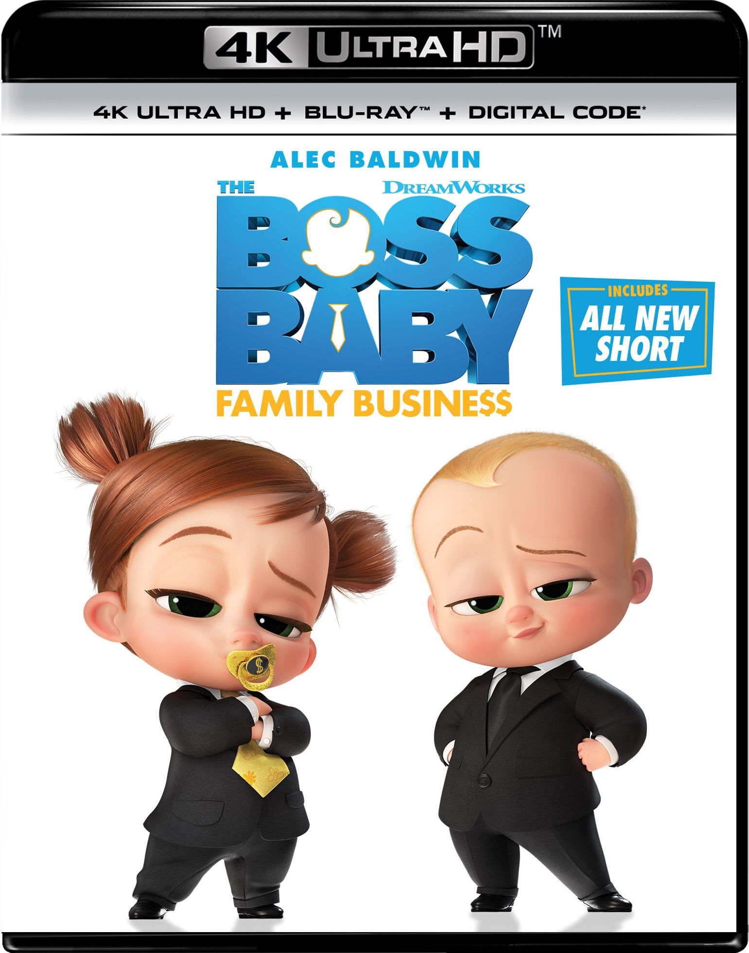 The Boss Baby: Family Business (4K Ultra HD + Blu-ray) - UHD [ 2021 ]  - Animation Movies On 4K Ultra HD Blu-ray - Movies On GRUV
