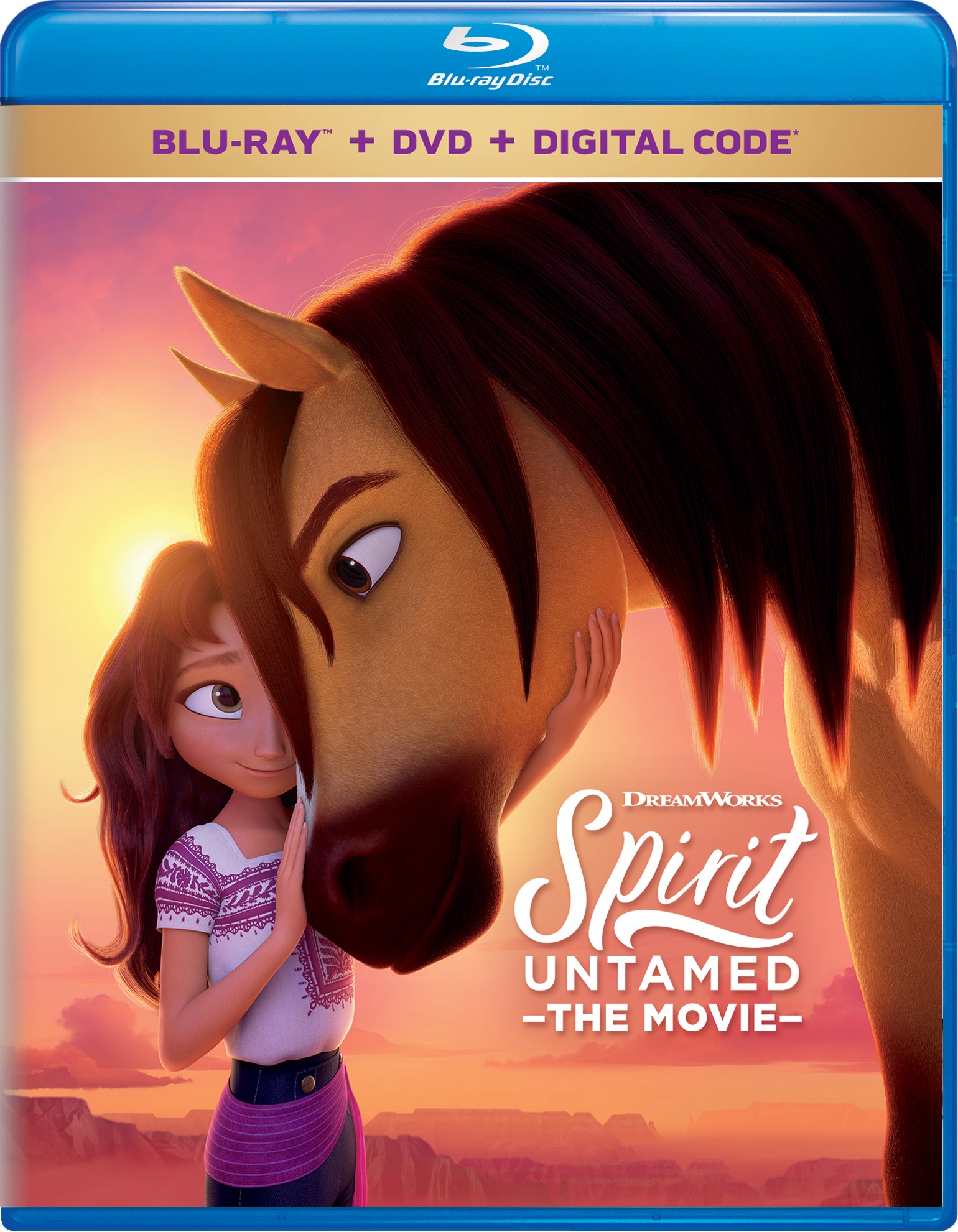 Spirit Untamed (with DVD) - Blu-ray [ 2021 ]  - Children Movies On Blu-ray - Movies On GRUV