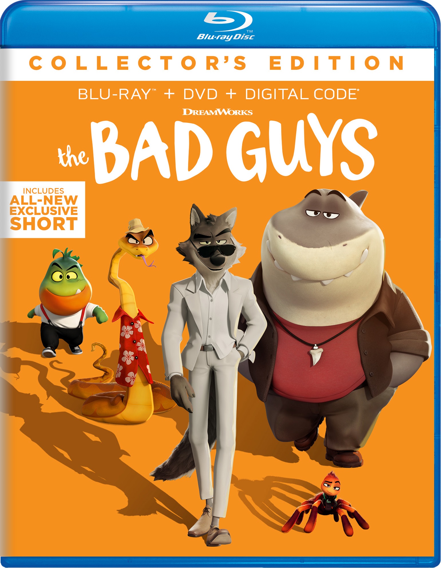The Bad Guys (with DVD) - Blu-ray [ 2022 ]  - Animation Movies On Blu-ray - Movies On GRUV