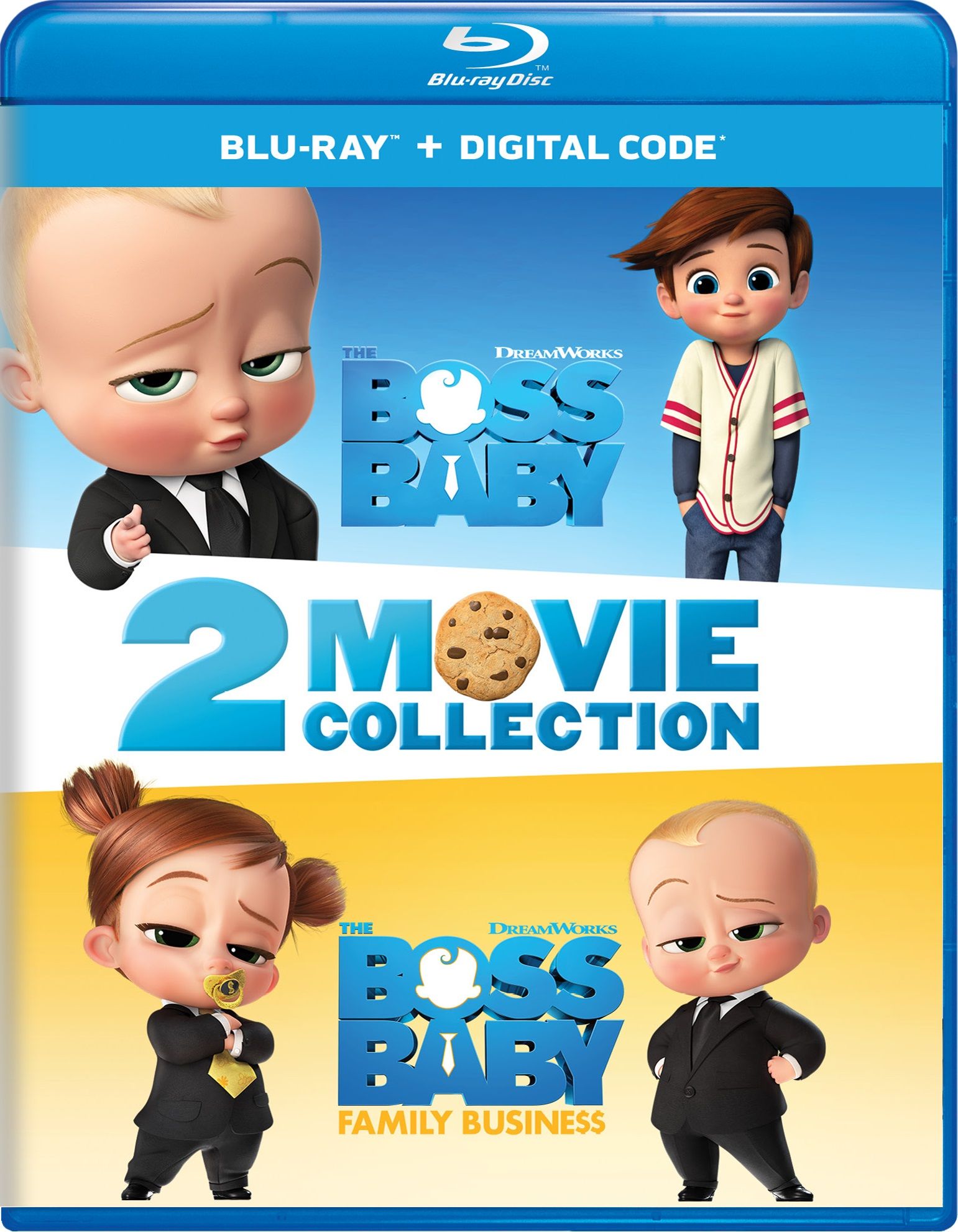 The Boss Baby: 2-movie Collection (Blu-ray Double Feature) - Blu-ray [ 2021 ]  - Children Movies On Blu-ray - Movies On GRUV