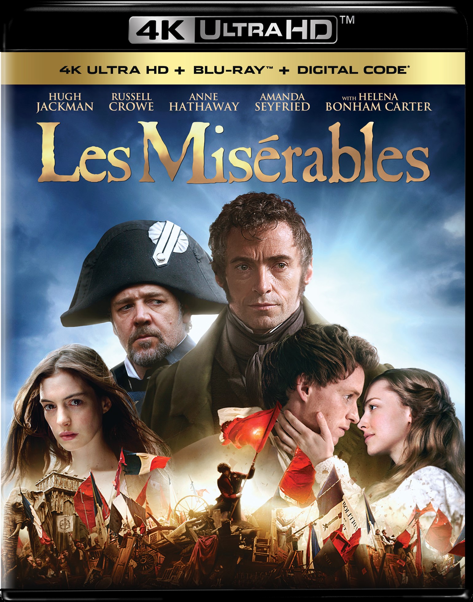 Les Misérables (4K Ultra HD + Blu-ray) - UHD [ 2012 ]  - Musical Movies On 4K Ultra HD Blu-ray - Movies On GRUV