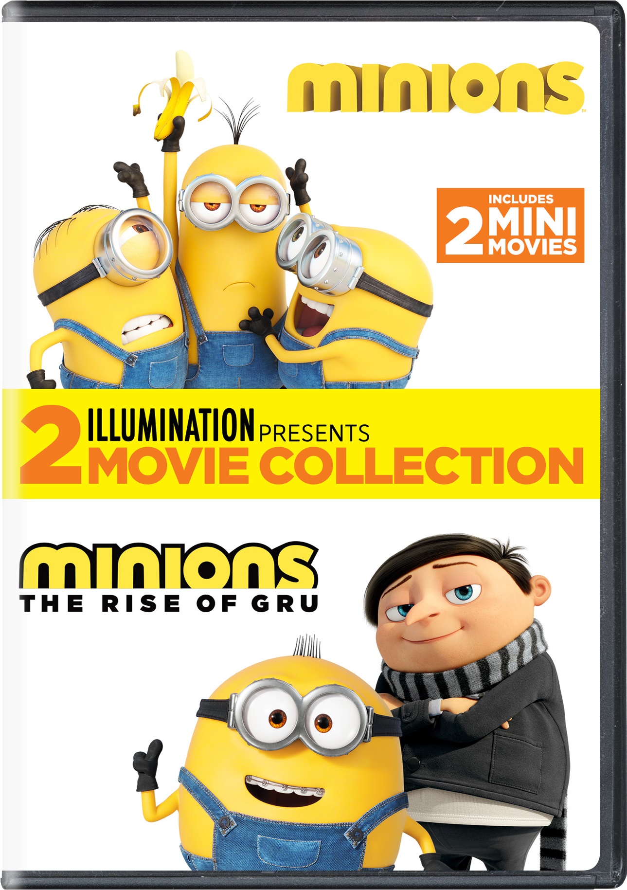 Minions: 2-movie Collection (DVD Double Feature) - DVD   - Animation Movies On DVD - Movies On GRUV