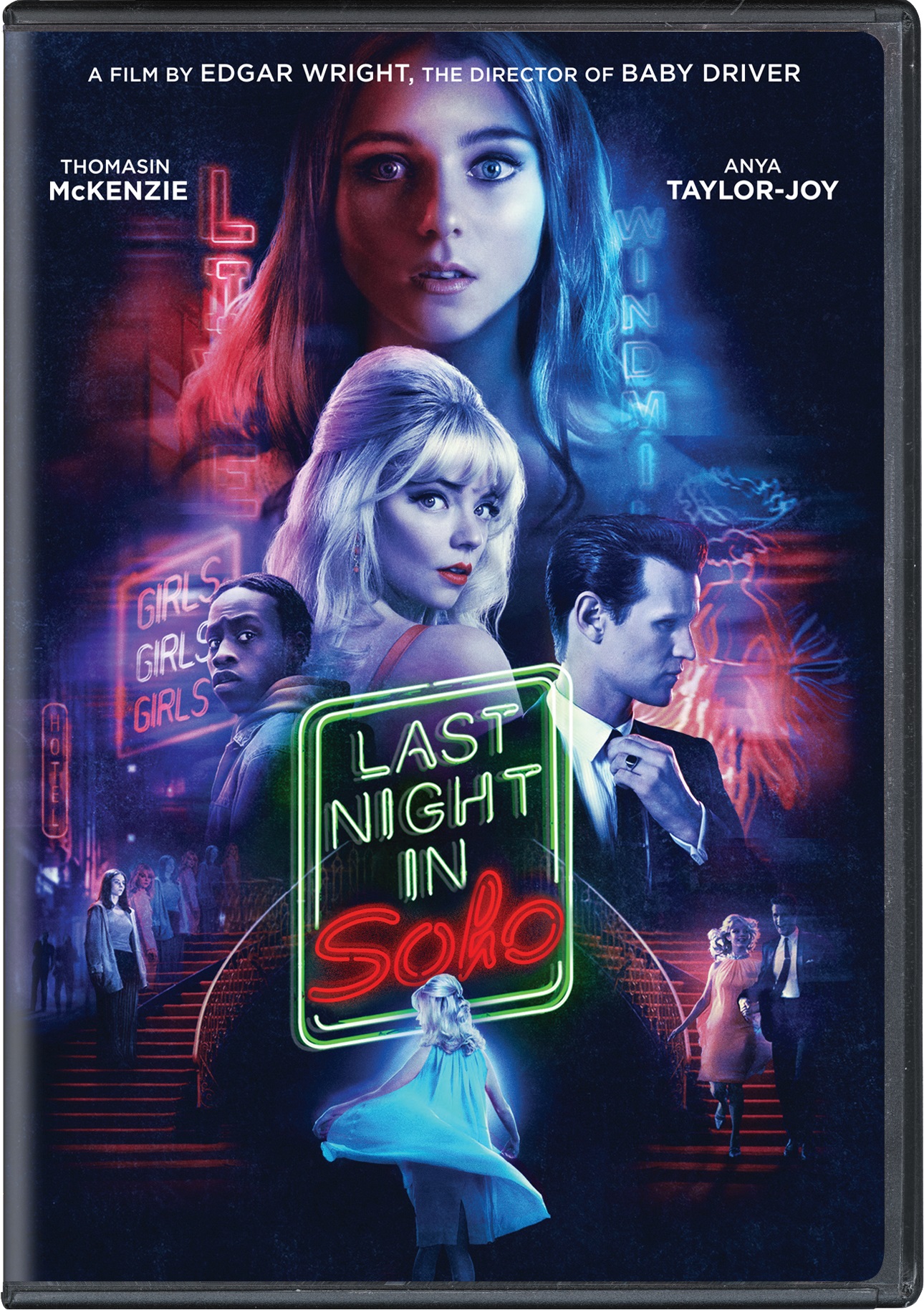 Last Night In Soho - DVD [ 2021 ]  - Horror Movies On DVD - Movies On GRUV