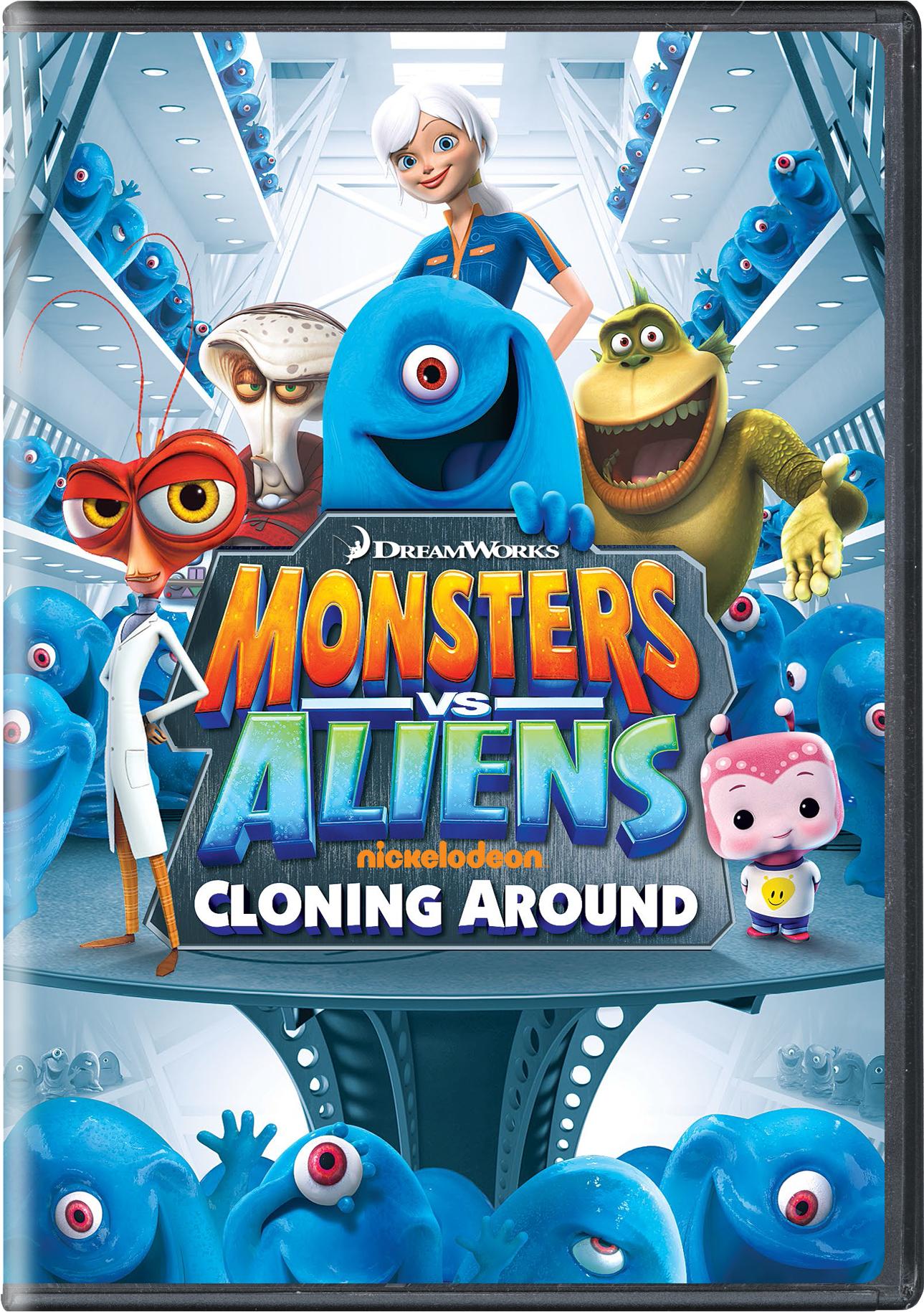 Monsters Vs Aliens: Cloning Around (DVD) - DVD   - Children Movies On DVD - Movies On GRUV