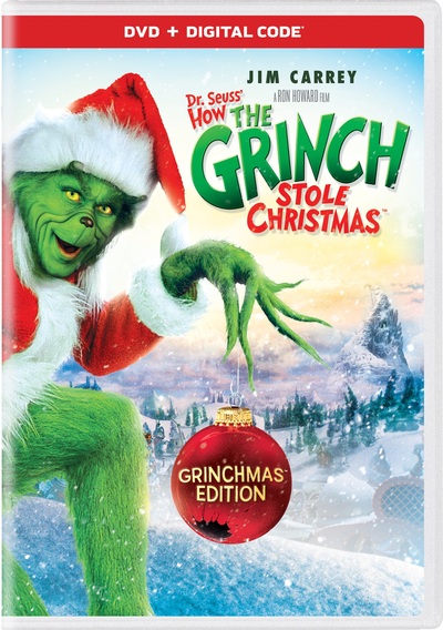 Dr. Seuss' How The Grinch Stole Christmas (DVD) - DVD [ 2000 ]  - Children Movies On Blu-ray - Movies On GRUV