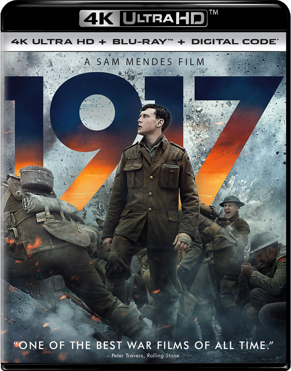 1917 (4K Ultra HD + Blu-ray) - UHD [ 2019 ]  - War Movies On 4K Ultra HD Blu-ray - Movies On GRUV