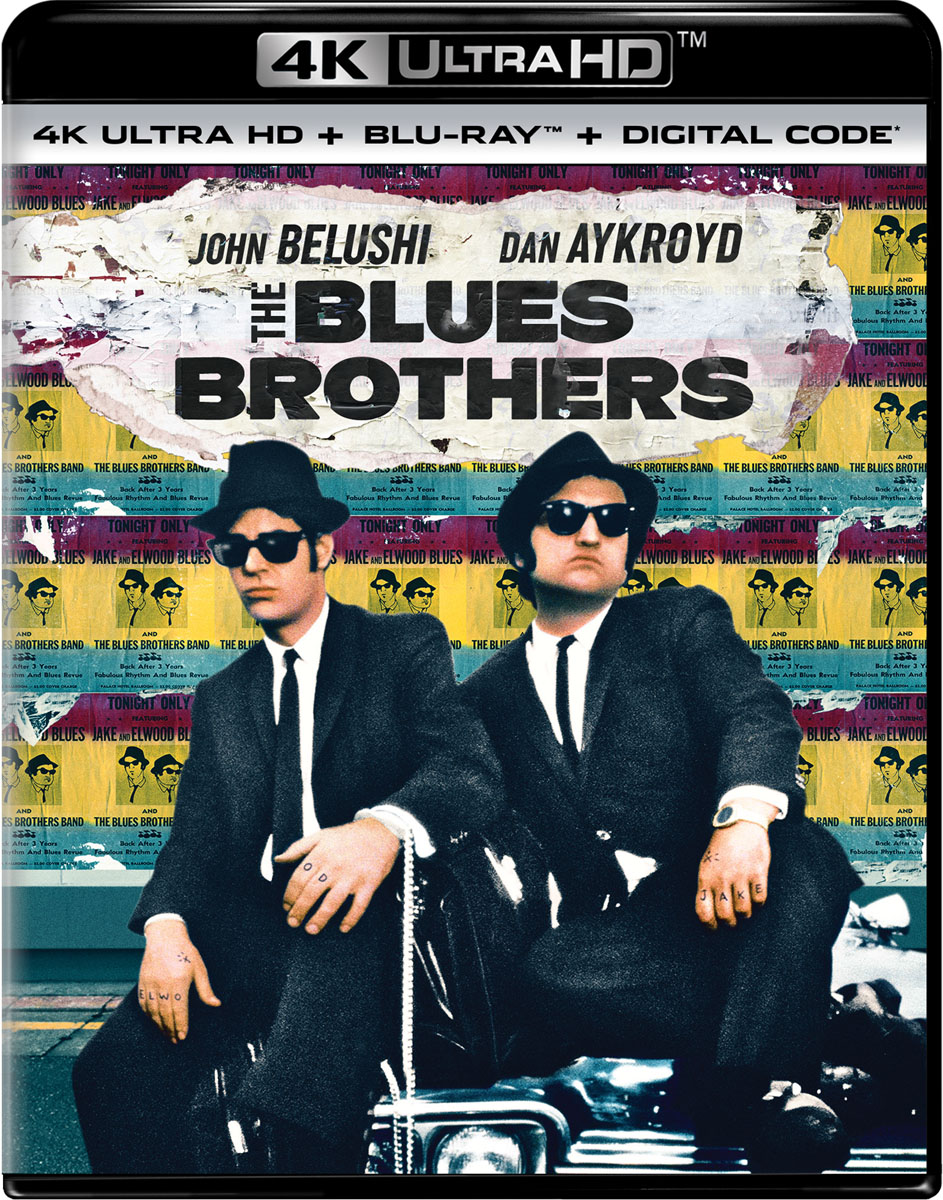 The Blues Brothers (4K Ultra HD) - UHD [ 1980 ]  - Comedy Movies On 4K Ultra HD Blu-ray - Movies On GRUV
