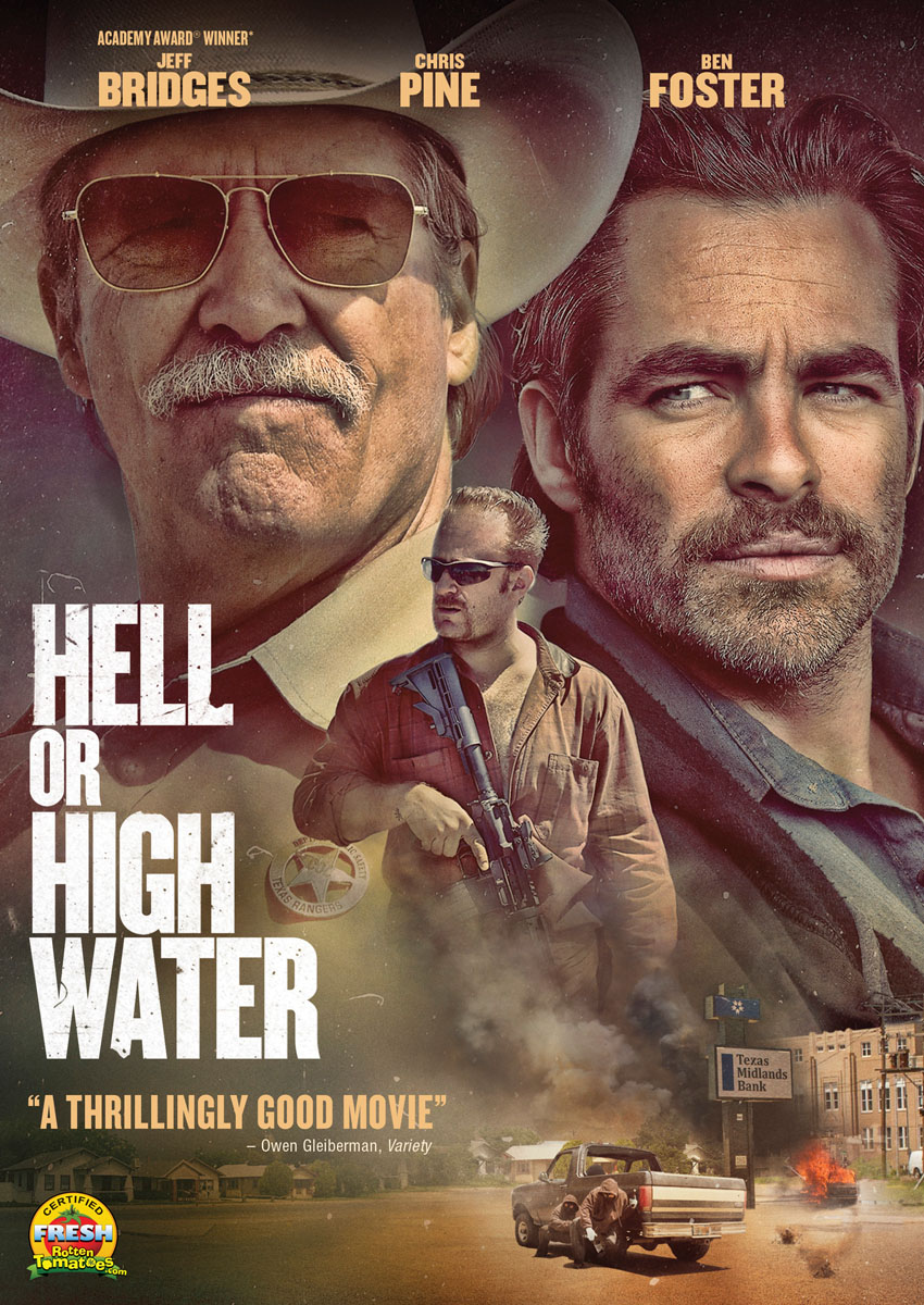 Hell Or High Water (with Digital Download) - DVD [ 2016 ]  - Action Movies On DVD - Movies On GRUV