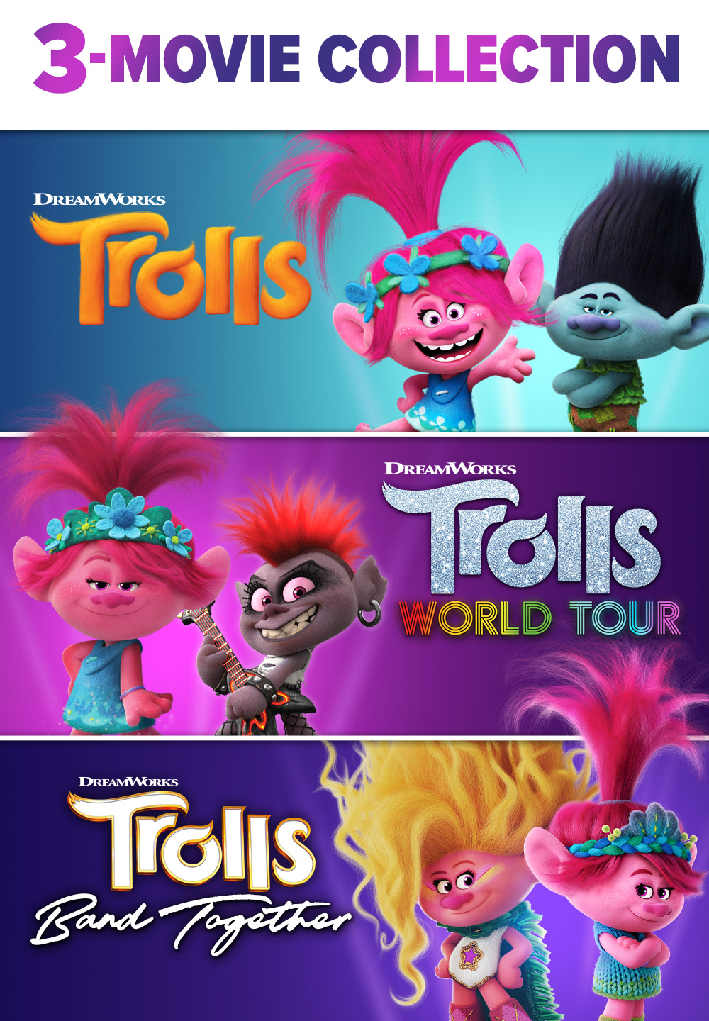 Trolls 3-Movie Collection [Digital Code - UHD]