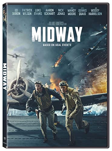 Midway - DVD [ 2019 ]  - War Movies On DVD - Movies On GRUV