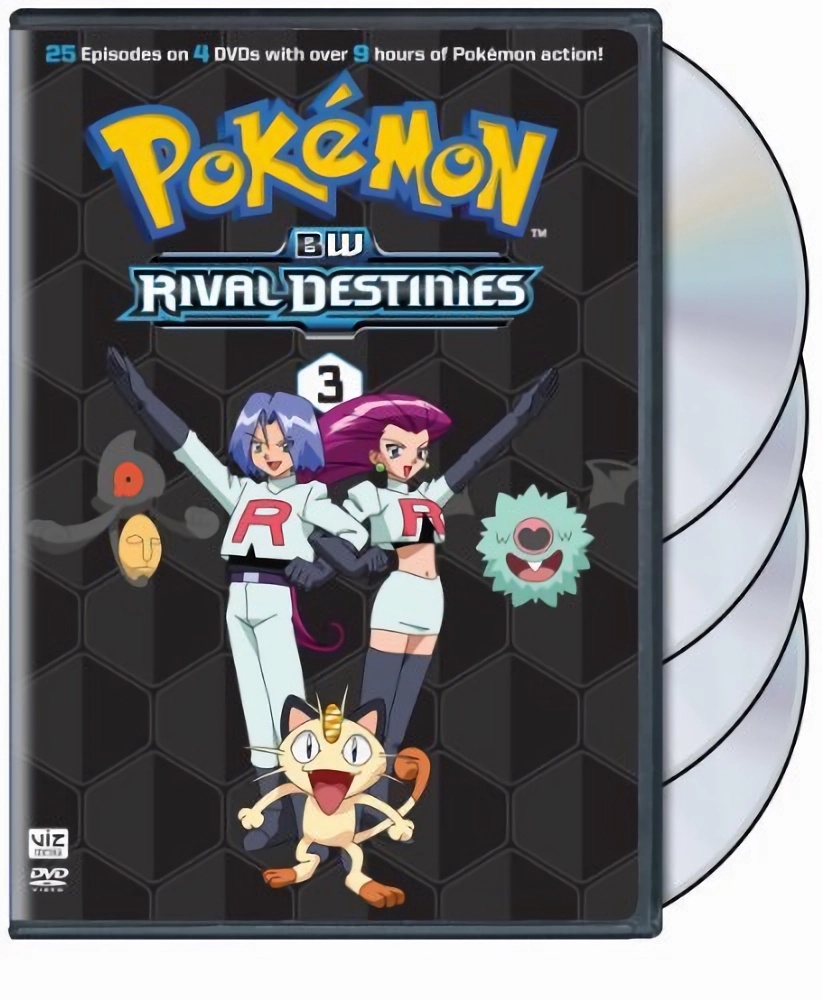 Pokemon: Black & White Rival Destinies Set 3 (DVD Set) - DVD [ 2011 ]