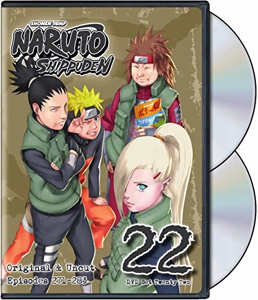 Naruto Shippuden Uncut Set 22 (DVD Boxed Set) - DVD [ 2007 ]