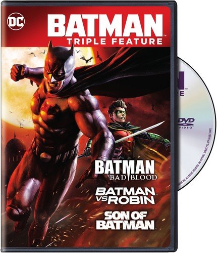 Batman: Bad Blood - 3 Film Collection (DVD Triple Feature) - DVD   - Animation Movies On DVD - Movies On GRUV