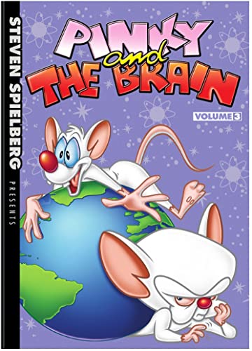 Steven Spielberg Presents Pinky And The Brain: Season Three (DVD New Box Art) - DVD [ 1997 ]