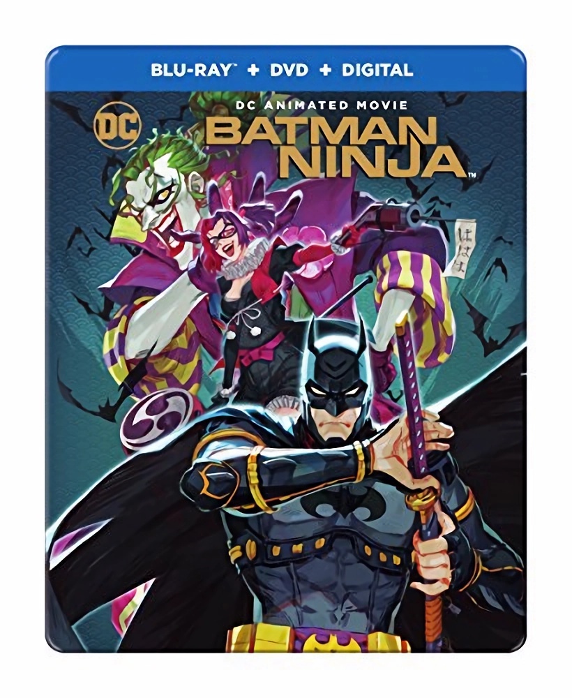 Batman Ninja (Blu-ray Steelbook) - Blu-ray [ 2018 ]  - Animation Movies On Blu-ray - Movies On GRUV