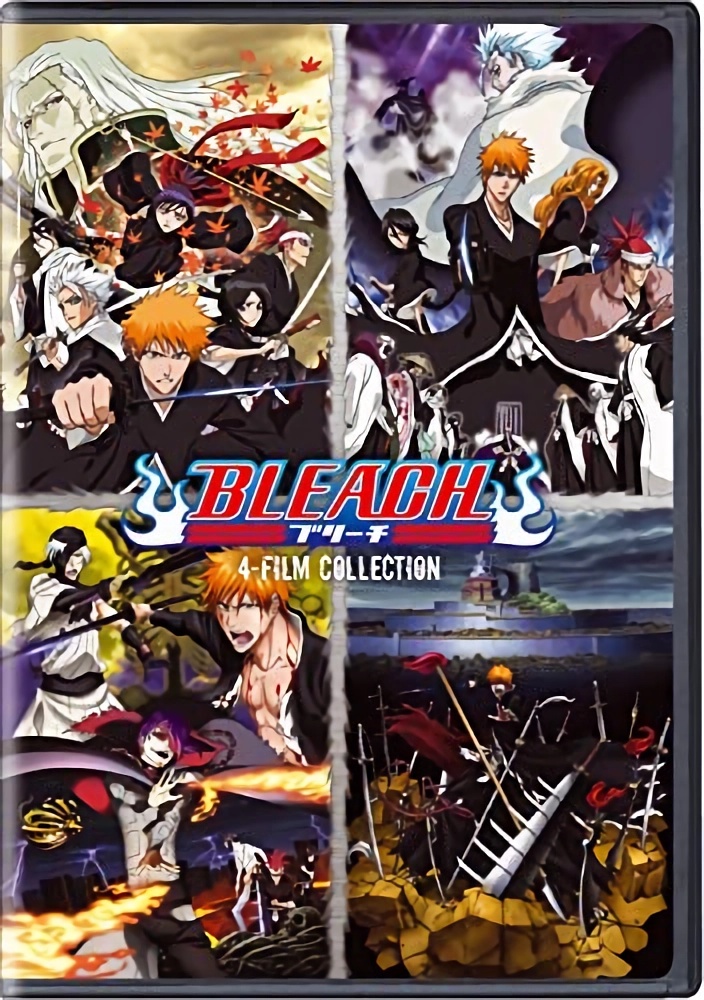 Bleach: 4-film Collection - DVD   - Anime Movies On DVD - Movies On GRUV