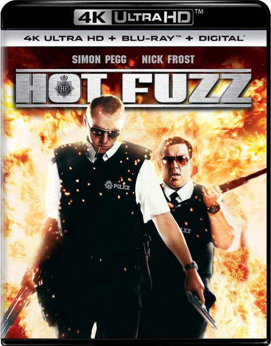 Hot Fuzz (4K Ultra HD + Blu-ray + Digital Copy) - UHD [ 2007 ]  - Comedy Movies On 4K Ultra HD Blu-ray - Movies On GRUV
