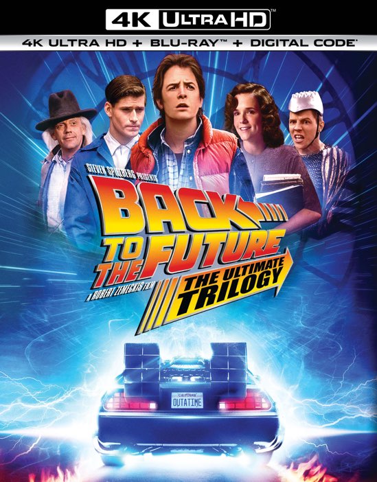 Back To The Future Trilogy (4K Ultra HD Anniversary Edition) - UHD [ 1990 ]  - Sci Fi Movies On 4K Ultra HD Blu-ray - Movies On GRUV