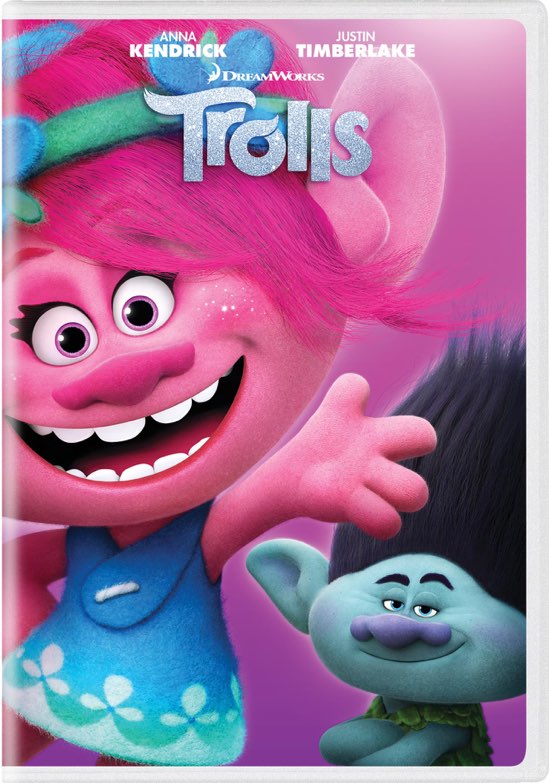 Trolls (2018) (DVD New Box Art) - DVD [ 2016 ]  - Children Movies On DVD - Movies On GRUV