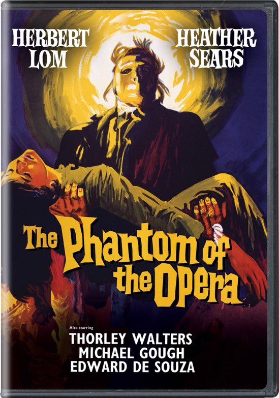 The Phantom Of The Opera (1962) - DVD [ 1962 ]  - Modern Classic Movies On DVD - Movies On GRUV