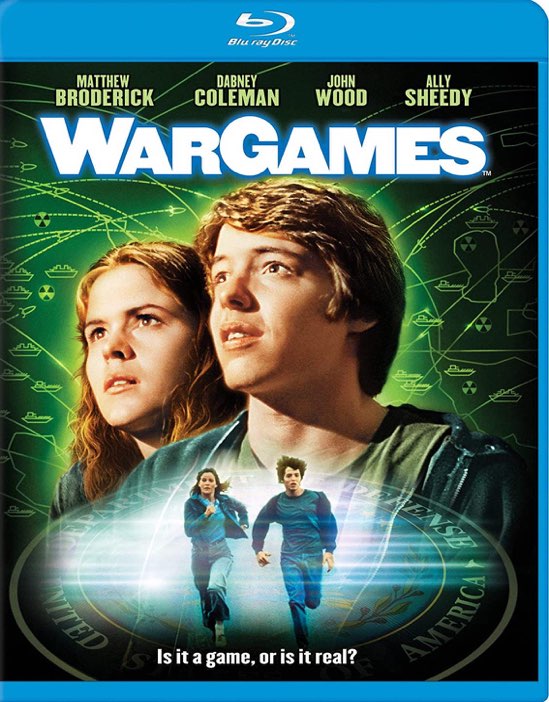 WarGames - Blu-ray [ 1983 ]  - Sci Fi Movies On Blu-ray - Movies On GRUV