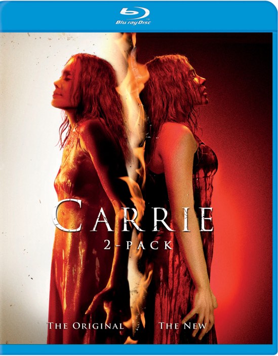 Carrie - The Original/The New (Blu-ray Double Feature) - Blu-ray [ 2013 ]  - Horror Movies On Blu-ray - Movies On GRUV