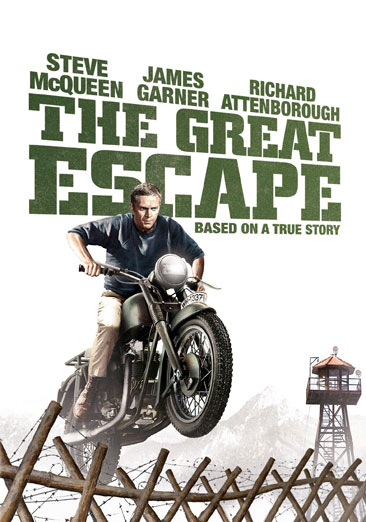 The Great Escape (DVD New Box Art) - DVD [ 1963 ]  - War Movies On DVD - Movies On GRUV
