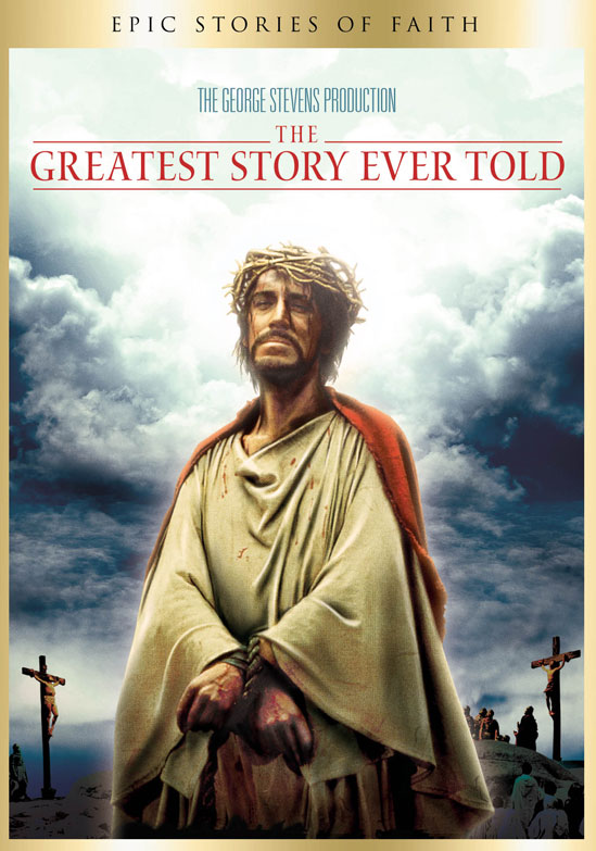 The Greatest Story Ever Told (DVD Epic Stories Packaging) - DVD [ 1965 ]  - Modern Classic Movies On DVD - Movies On GRUV