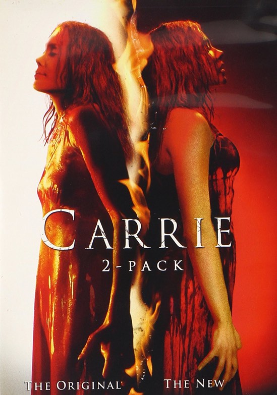 Carrie - The Original/The New (DVD Double Feature) - DVD [ 2013 ]  - Horror Movies On DVD - Movies On GRUV