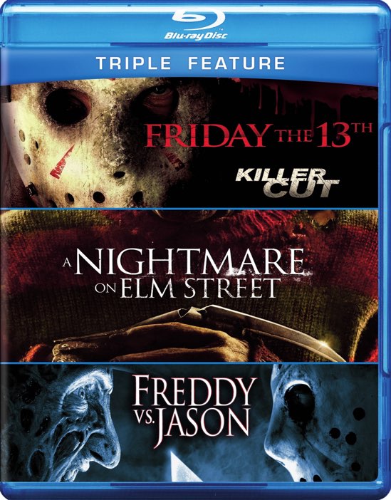 Friday The 13th/A Nightmare On Elm Street/Freddy Vs Jason (Box Set) - Blu-ray [ 2010 ]  - Horror Movies On Blu-ray - Movies On GRUV