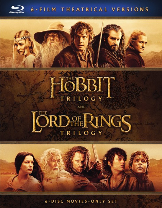 Middle Earth Theatrical Collection (Box Set) - Blu-ray [ 2014 ]  - Adventure Movies On Blu-ray - Movies On GRUV