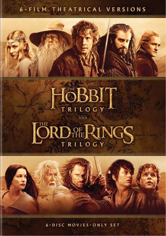 Middle Earth Theatrical Collection (Box Set) - DVD [ 2014 ]  - Adventure Movies On DVD - Movies On GRUV