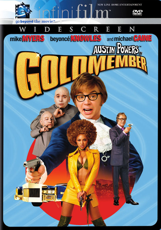 Austin Powers: Goldmember (DVD Infinifilm Widescreen) - DVD [ 2002 ]  - Comedy Movies On DVD - Movies On GRUV