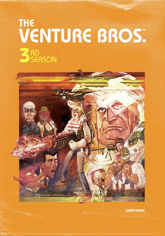The Venture Bros. Season 1 One & Season 3 Three New Sealed