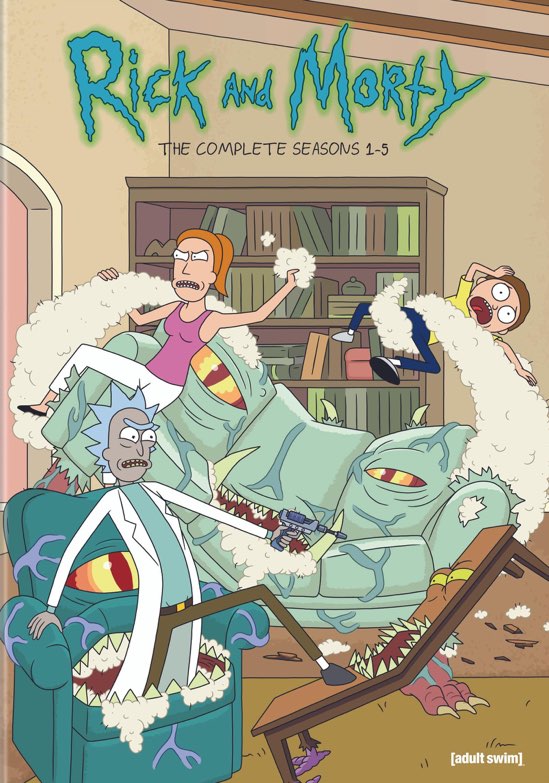 Rick And Morty: Seasons 1-5 (Box Set) - DVD [ 2021 ]  - Comedy Television On DVD - TV Shows On GRUV
