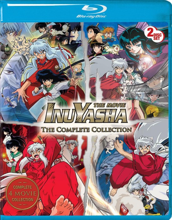Inuyasha The Movie: The Complete Collection - Blu-ray [ 2007 ]  - Action Movies On Blu-ray - Movies On GRUV