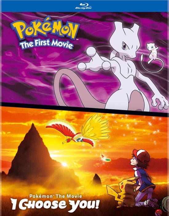 Pokémon - The First Movie/I Choose You (Blu-ray Double Feature) - Blu-ray [ 2017 ]  - Animation Movies On Blu-ray - Movies On GRUV