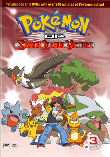 Pokemon: Diamond & Pearl Sinnoh League Victors Set 3 (DVD Set) - DVD [ 2010 ]
