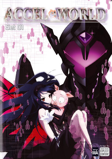 Accel World: Part 1 - DVD [ 2012 ]  - Anime Television On DVD - TV Shows On GRUV