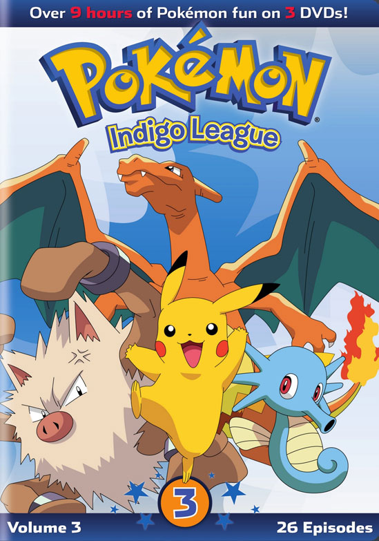 Pokemon Season 1: Indigo League Part 3 - DVD [ 1999 ]
