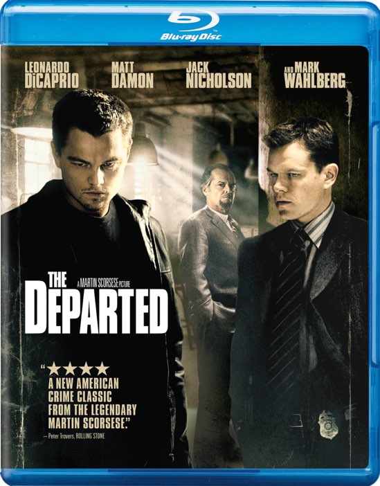 The Departed - Blu-ray [ 2006 ]  - Thriller Movies On Blu-ray - Movies On GRUV