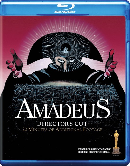 Amadeus: Director's Cut (Blu-ray New Packaging) - Blu-ray [ 1984 ]  - Drama Movies On Blu-ray - Movies On GRUV